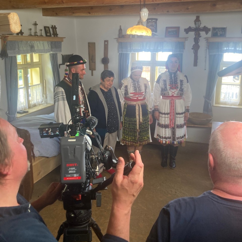 Kopanice v České televizi (foto 2)